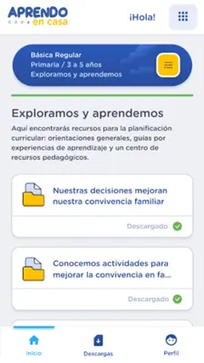 Aprendo en Casa android App screenshot 4